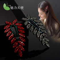 Hairpin female 2018 new side clip rhinestone hairpin Korean hair accessories adult one-word clip bangs clip bb clip head accessories