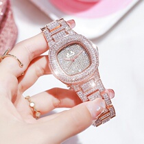 LONGBO Dragon Wave Brand Hot Pin Watch Fashion Full Of Stars Square Lady Wrist Watch Exploits