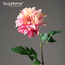 Simulation flower decoration silk flower fake flower bouquet living room table TV cabinet living room home decoration vase flower art