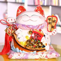 Entrance Door Seven Colorful Strokes of Cat Swing Piece Home Living Room Jo Relocation Town House Cashiers Gintai Home Cute Money Pot Ceramics