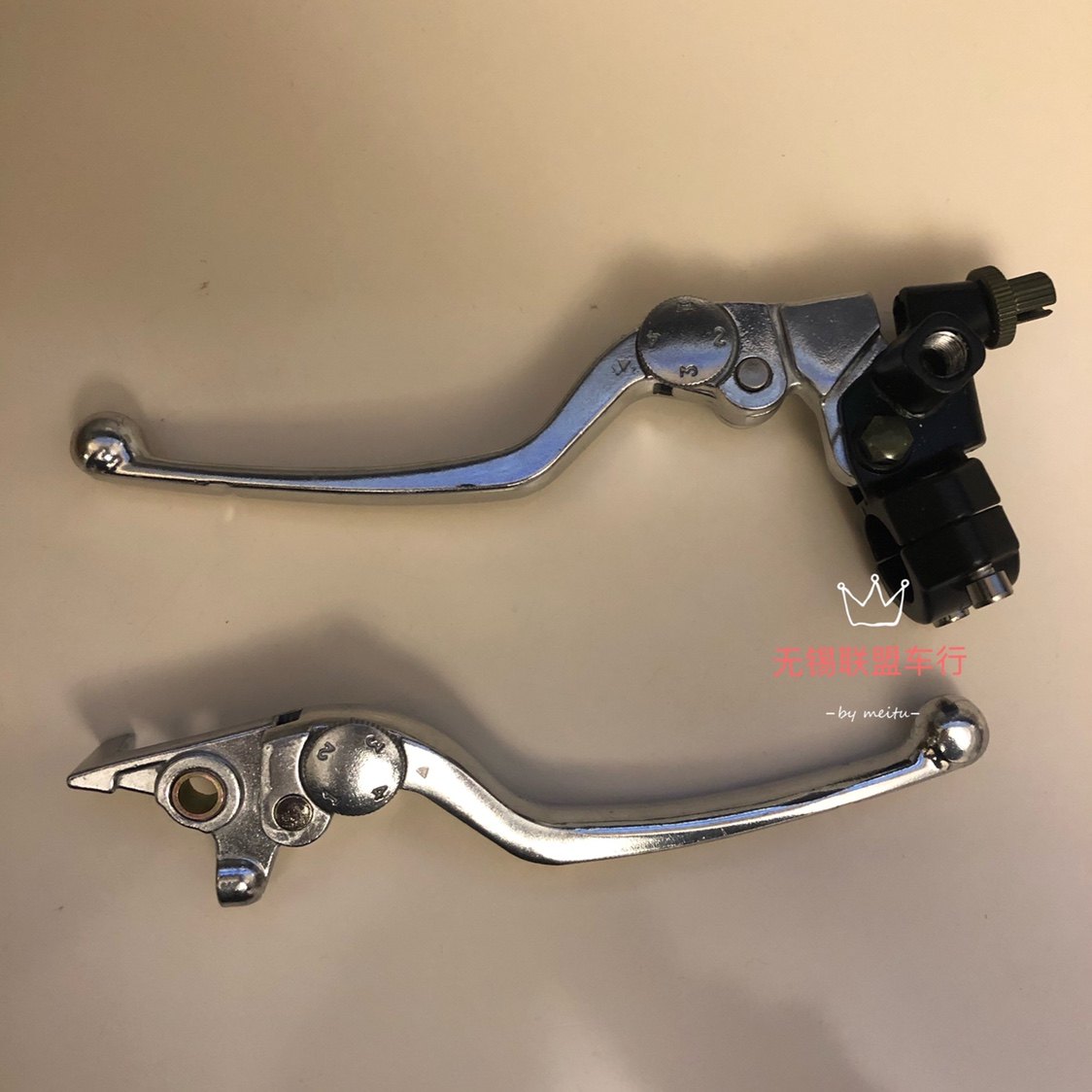 Jiajue N19 python dragon 400 locomotive modified horn left and right brake handle clutch handle accessories