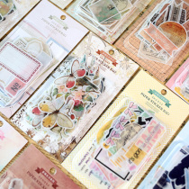  Xinmo retro sticker pack Multi-flavor life series hand account and paper material DIY diary decorative stickers stickers