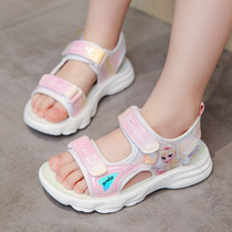 UK Next Sara Girl Sandals 2022 Summer New Children Princess Shoes Middle Children Casual Beach Shoes