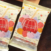 Japanese snack jelly SUMACO sumao comprehensive fruity bar jelly 240g suckable jelly