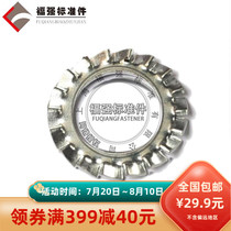 External serrated lock washer External multi-tooth washer Self-locking washer Galvanized M3 to 20 lock washer recommended