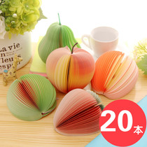 Creative Stationery Small Gifts for Primary School Students Gift to Tear Fruit Then Sign This Cheat Message Pence Paper