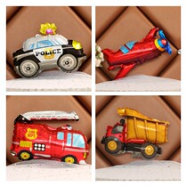 Cute childrens cartoon mini aluminum balloon handheld animal balloon micro-business push small gifts