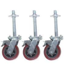 AB brake scaffolding special pulley mobile caster nylon scaffolding wheel scaffolding wheel pulley