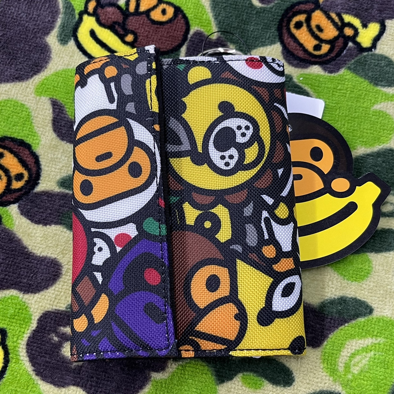 it Bape baby milo zoo zero wallet hand grab bag 04760207 continental spot