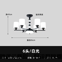 European chandelier Living room lamps Modern simple Nordic atmosphere Household 2 light luxury 0 new American bedroom dining room lights