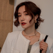 stylenanda Korean official website 20 summer new elegant wind extension chain short beaded necklace