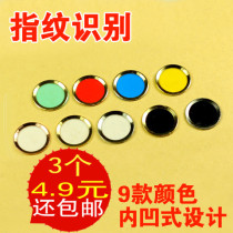 Apple keys iPhone 6 7 metal cute ipad fingerprint recognition iPhone home fingerprint sticker i8