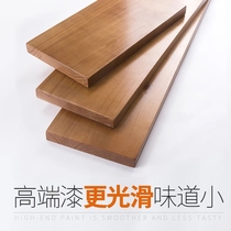  Solid wood wall decoration partition Creative solid wood decoration shelf for barber supplies