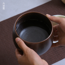 Hall Japanese ceramic tea wash large-scale construction of scum bucket pen wash tea ceramic tea accessories