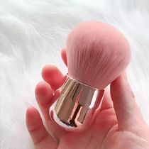 Fried beautiful greasy lotus root powder color scattered paint brush portable fixed makeup mushroom head Blush Brush pastry brush soft fiber brush