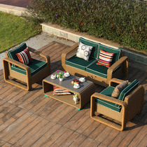 Rattan chair sofa casual rattan sofa combination living room rattan weaving sofa five-piece set of rattan imitation bamboo rattan furniture