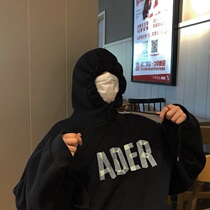 ADER error small crowdboarder 100 hitch high street oversize loose couple with hoodie sweatshirt male winter
