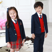 Yinglun College Wind Spring Autumn Suit Korean School Uniform Suit Custom Kindergarten Garden Clothes Primary And Middle School Students School Uniform Customized