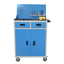 Heavy-duty tool cart trolley thickened hardware tool cabinet auto repair multi-function locker workshop mobile station car