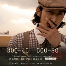 SOARIN Inglen Retro Small Plaid Shirt Male Gge Splicing Business Casual Bronzed Bottom Suit Lining Clothing