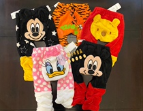 Exit Day Series Autumn Winter Cartoon Cute large pp pants Baby long pants Coral Suede Baby Trousers Styling Pants 80-95