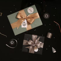 5CM large wide ribbon high density polyester handmade bow Rose birthday gift couple packing satin webbing