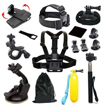 Suitable for Gopro Kit Accessories 15-in-1 Gopr Sports Kit Universal Mountain Dog SJ4000 7000