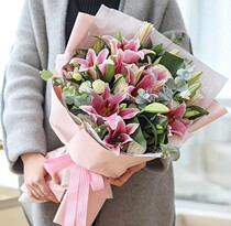 Parquet bouquet Henan Shangqiu Civil rights Ningling City Yu Chengyu Sui City Shayi County Yongcheng Tongcheng Fresh flower shop Express