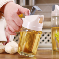 Household glass oil pot leak-proof small oil tank seasoning bottle soy sauce vinegar bottle large oil control pot oil bottle kitchen supplies