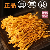 (Buy 4 get 1) Cordyceps flower farmer Golden Cordyceps flower spore head dry goods nourishing Cordyceps militaris 100g
