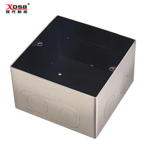 Stainless steel conventional universal dark case junction box waterproof and anti-pressure thickening easy to deform bottom case 100 * 100 * 60mm