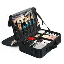 Cosmetic case professional partition large portable nail art embroidery semi-permanent makeup makeup kit