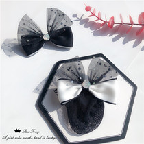 South Koreas new high-end fashion childrens butterfly knot hair accessories hairpin girl hairpin princess headwear side clip