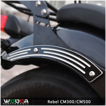 Suitable for Honda modified Rebel CM500 CM300 20-21 rear fender shell double side trim strip