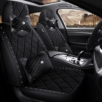 Car seat cushion winter plush Old New Cable 8 eight Hyundai Sonata 11 12 13 14 models year full surround seat cushion