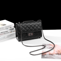 Chain Single Shoulder Woman Bag 2020 new Han edition lock texture fashion slug skink Bao Fuyeing Dingji Bao
