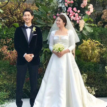 Song Hui Qiao super fairy veil headdress vintage wedding dress with hair comb short new mother veil Korean 2017 new special