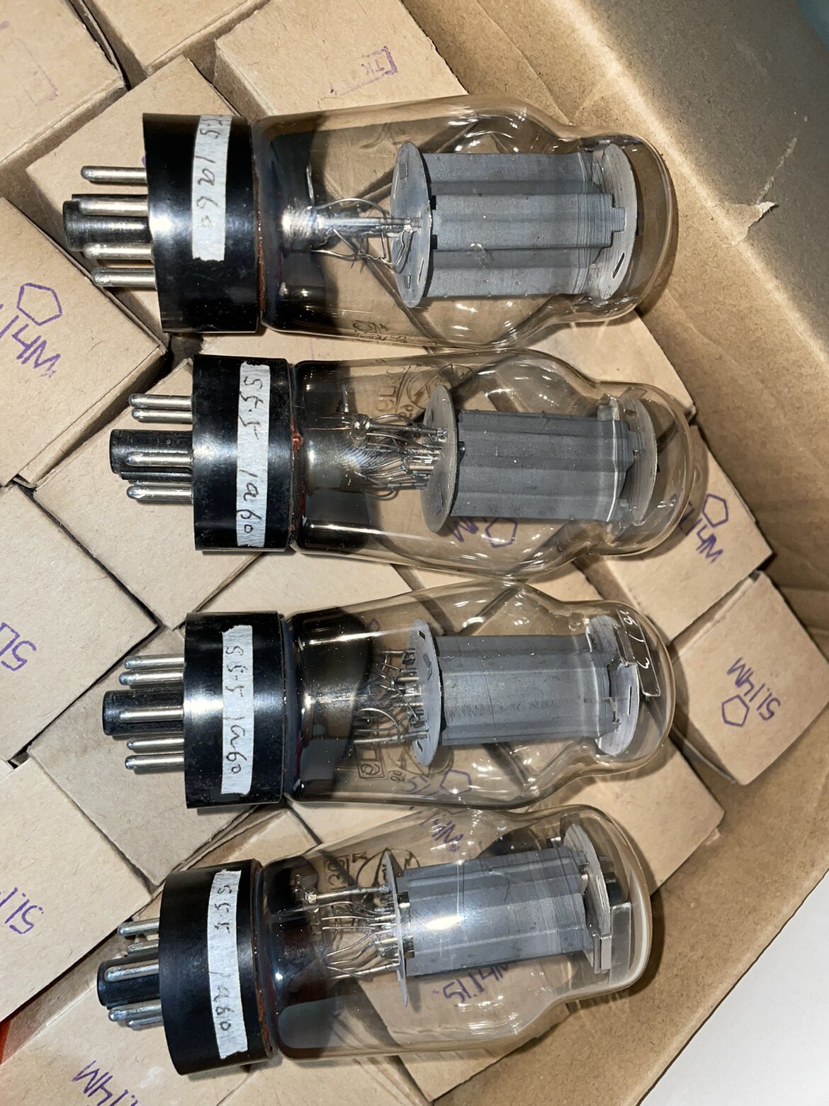 Nanjing 59 years 6n3c vacuum tube straight generation 6P3P 6L6