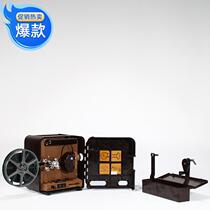 220v German Optimat Oirma 8mm8 Mm Silent Movie Machine Old Fashioned Projectors Coaxial Inverted Film