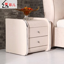 Cloth bed bedside table Leather bed bedside table custom matching color seahorse dance ice hockey world which brush shopping mall
