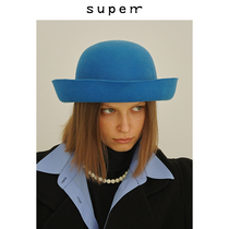 SUPERR 2019 ss vol 19 British retro solid color round top hat