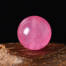 Optimisation of red isoft jade medullary beads semi-finished DIY crystal string beads handmade bracelet necklace accessories Single material