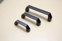 PL006 aluminum alloy square handle profile LS522 handle machine tool cabinet door handle hole distance 90 120 18