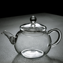 Xiangsheng transparent glass Xishi pot Teapot Office large frosted filter Household Kung Fu tea set Tea maker