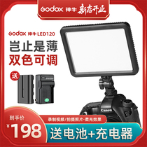 Shen Niu LED fill light photography P120C handheld portable small camera SLR camera Soft light camera light