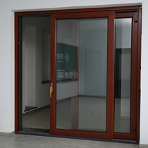 Sirui Zhe stainless steel oak wood 210 series sliding door modern style Modern simple fashion retro style can be customized