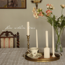 So I am today design Tea White series handmade dream wedding romantic candle