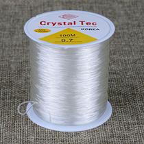 Braided ring line Fish line Crystal line Braided glass wire Elastic wire Elastic wire Crystal wire Braided rope