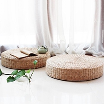 Futon tea ceremony straw tatami thickened kneeling cushion grass sitting stool round cushion cushion