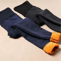 Pregnant woman Jeans Sub autumn winter style Garvelour thickened Winter outwear Fashion Toabdominal beating underpants Damp Moms Small Leggings Pants